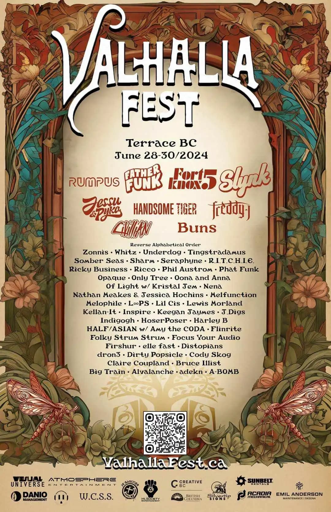 ValhallaFest Lineups for 2024